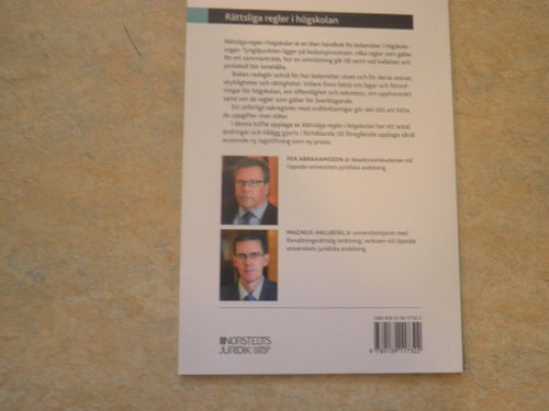 Rättsliga regler i högskolan av Per Abrahamsson, Magnus Hallberg, 2009
