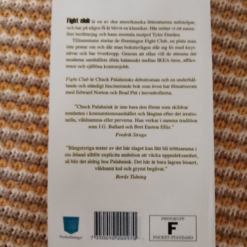 Fight Club av Chuck Palahniuk