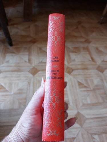 Lewis Carroll – Alice i Underlandet & Bakom spegeln – fransk vintageutgåva –