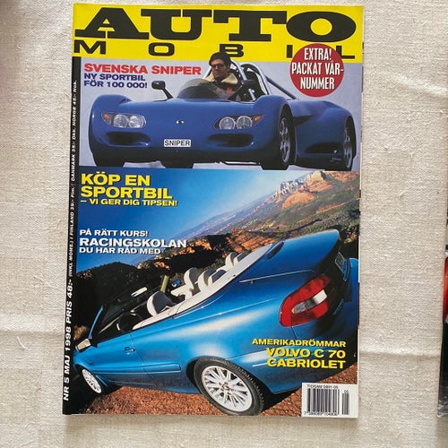 Tidningen Automobil Nr 5 Maj 1998