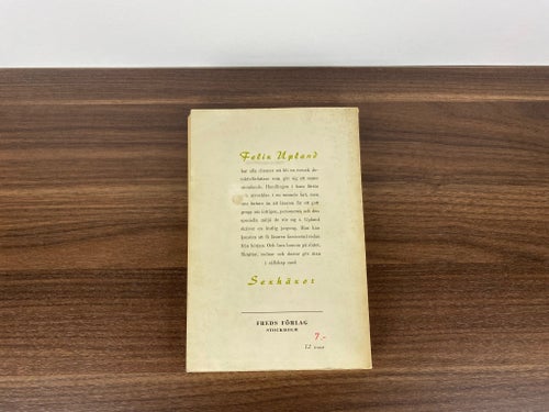 Sexhäxor av Felix Upland | 1958 | Hans Arnold | Sex häxor | Freds Förlag