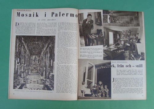 Vecko-Journalen 1948-19. Viveka Dahlgren på framsidan.