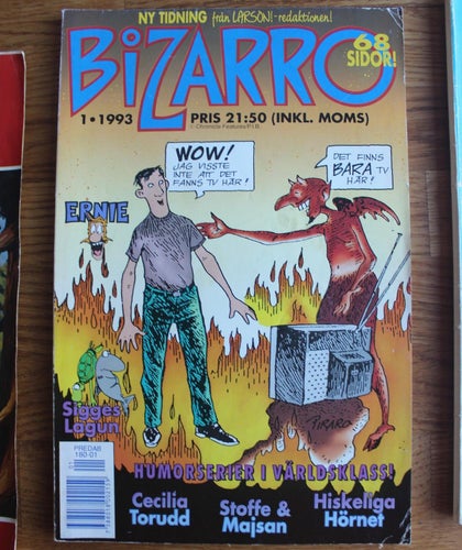 BIZARRO 1993 NR 1 1:A NUMRET