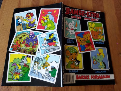 Bamse Extra nr 26 Bamses fotoalbum. Very Fine