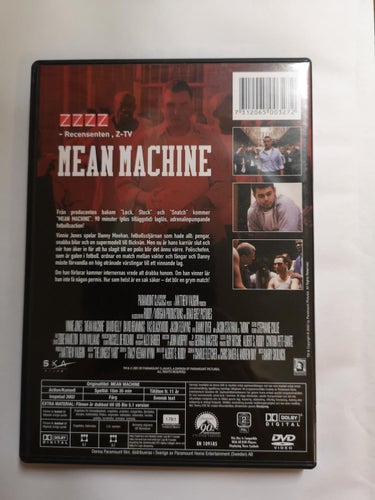 DVD Mean Machine Jason Statham Vinnie Jones TOPPSKICK