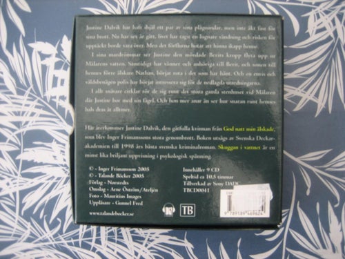 Inger Frimansson: skuggan i vattnet   (9 CD)