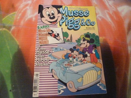 MUSSE PIGG & CO, NR 5 - 1990, TIDNING