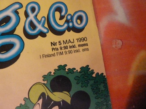 MUSSE PIGG & CO, NR 5 - 1990, TIDNING