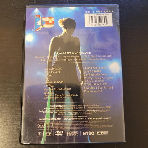 JENNIFER LOPEZ - LET'S GET LOUD / Import DVD