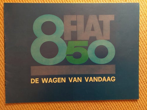 Fiat 850 1966 in dutch