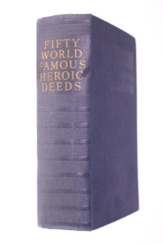 Fifty World Famous Heroic Deeds hardback book-English language (Weight: 770g)