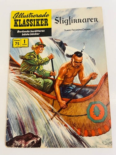 Illustrerade Klassiker Nr 75 , Första Utgåva !