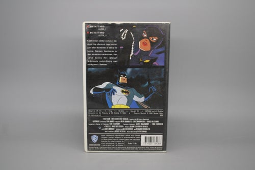 BATMAN - En katt med klös 1 & 2 - Tecknat (VHS)