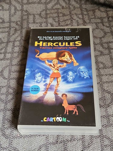 Hercules - Cartoon (Sv Tal) VHS