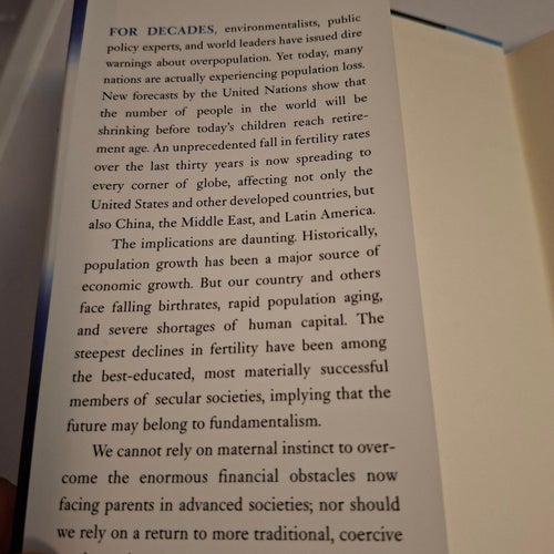 The Empty Cradle - how falling birthrates threaten world prosperity and what to