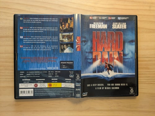 Hard rain - Morgan Freeman - Christian Slater - DVD