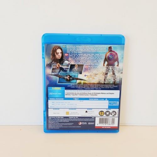 Captain America - The Winter Soldier DVD Blu-ray