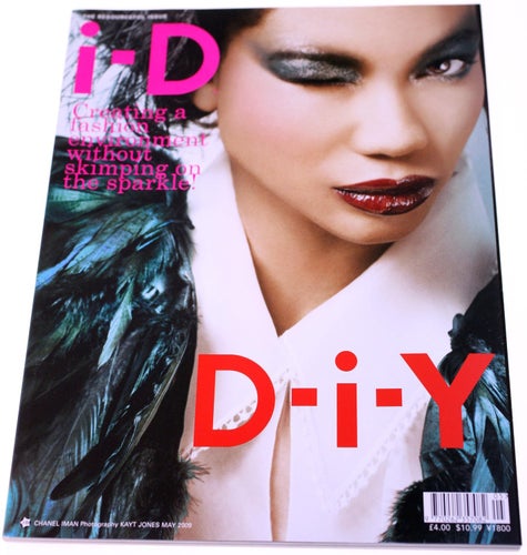 I-D magazine The Resourceful Issue No. 299-Chanel Iman front cover-May 2009-NEW