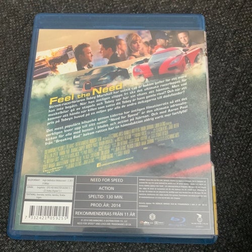 Need for Speed - Blu-ray