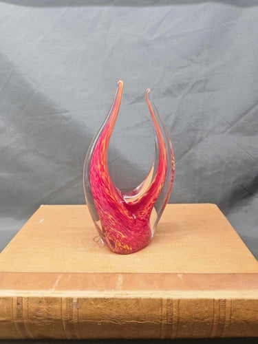 Glas ,Skulptur, Signerad
