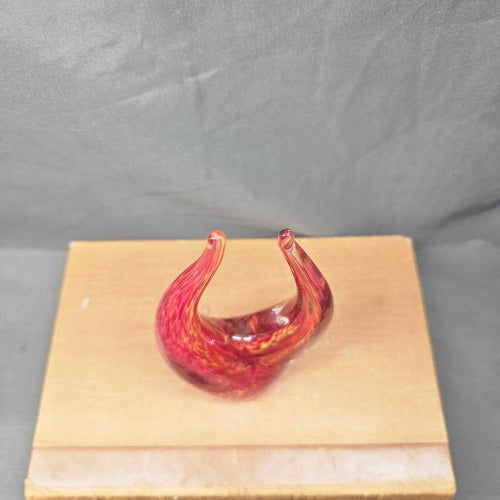 Glas ,Skulptur, Signerad