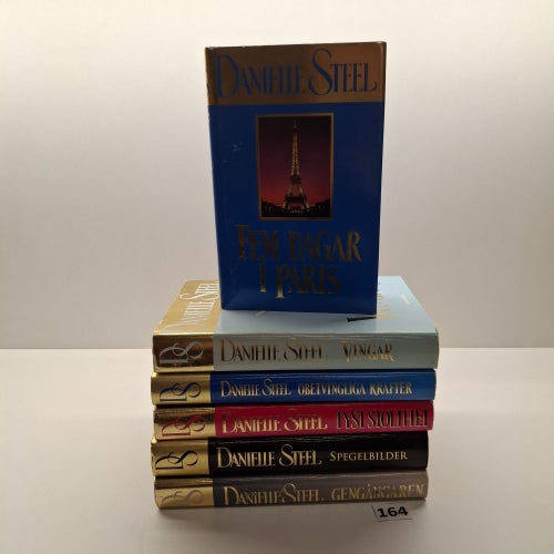 Danielle Steel x6 Bokpaket med hårdpärm - Titlar i beskrivning