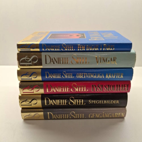 Danielle Steel x6 Bokpaket med hårdpärm - Titlar i beskrivning