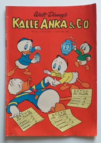 Kalle Anka & C:o, nr 10 1963