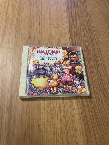 Nalle Puh av A.A. Milne - Uppläsning och sång av Allan Edwall - CD