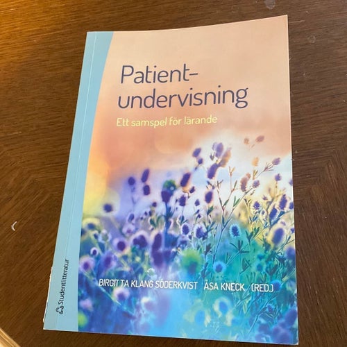 Patientundervisning - Birgitta Klang Söderkvist, Åsa Kneck