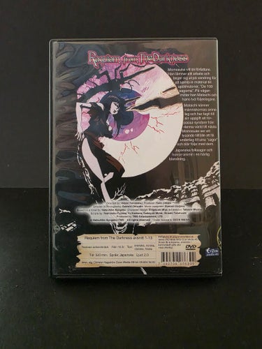 Requiem from the Darkness. Anime. Avsnitt 1-13. Hela serien på 4 dvd