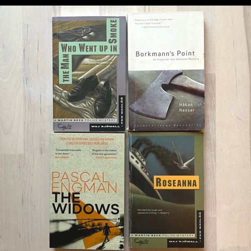4 Deckare – Sjöwall & Wahlöö, Håkan Nesser, Pascal Engman – Roseanna + Martin Be