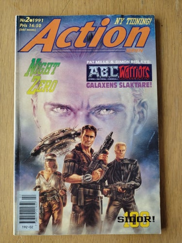 Action Serien - 1991 - Night Zero, Pat Mills & Simon Bisleys, 1991