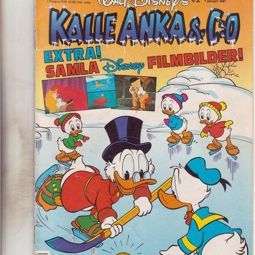 Kalle Anka & C:O Nr:2-1991