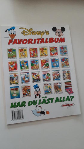 KALLE ANKA OCH TIDSMASKINEN NR 3 KUNG LUDVIGS PORTRÄTT TRYCKT 1989 I FINT SKICK