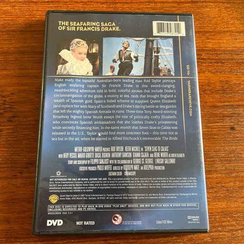 DVD-film: Seven Seas To Calais (Antony Dawson, Basil Dignam)