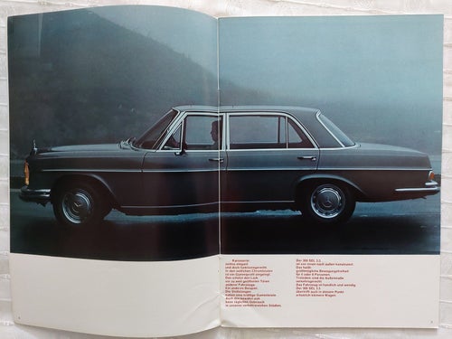 Mercedes Benz 300 SEL 3.5 1971 in deutsch