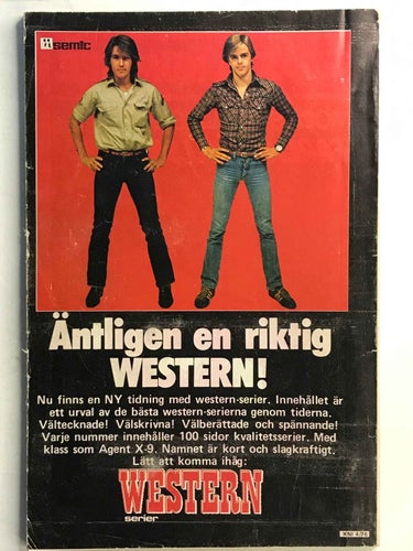 Agent X9 - 1976:4 VG