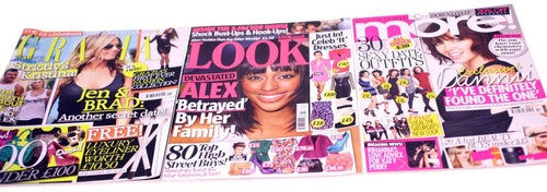 Grazia/Look/More Magazine-3 magazines included-October 2009-NEW-Weight 878g