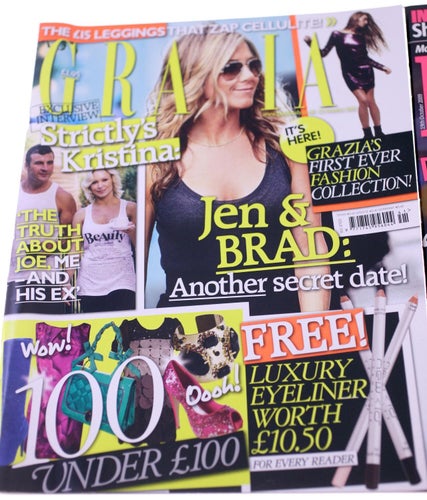 Grazia/Look/More Magazine-3 magazines included-October 2009-NEW-Weight 878g