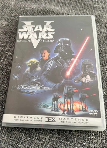 STAR WARS - RYMDIMPERIET SLÅR TILLBAKA (1980) SVENSK SPECIALUTGÅVA MKT FIN!