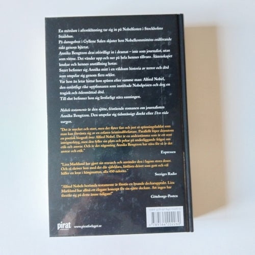 Nobels testamente av Liza Marklund, 2006