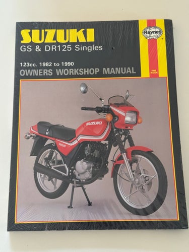Suzuki GS & DR125 Singles Owners Workshop Manual 1982-1990