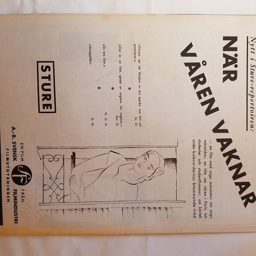 FILMJOURNALEN Nr 10 1933 Grand Hotel Joan Crawford