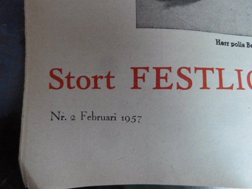 GRÖNKÖPINGS VECKOBLAD, 1957 FEBRUARI NR 2, TIDNING