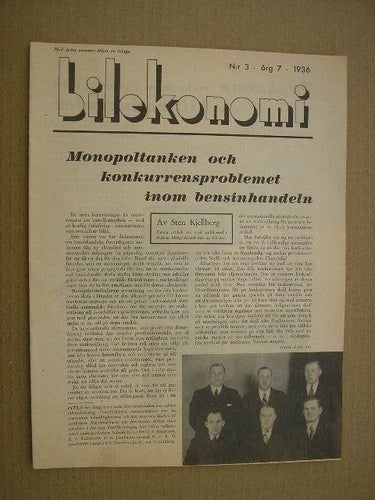 IC Tidning: Bilekonomi 1936 Nr. 3