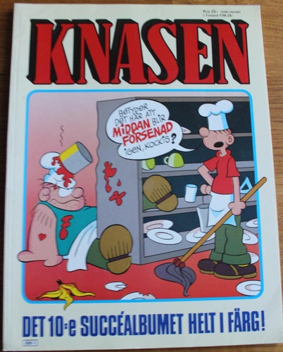 KNASEN ALBUM 1986 Det 10:e succéalbumet helt i färg