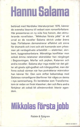 Mikkolas första jobb och andra noveller