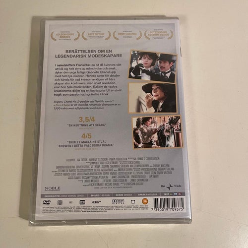 Inplastad DVD - Coco Chanel. Malcom McDowell Shirley Maclaine