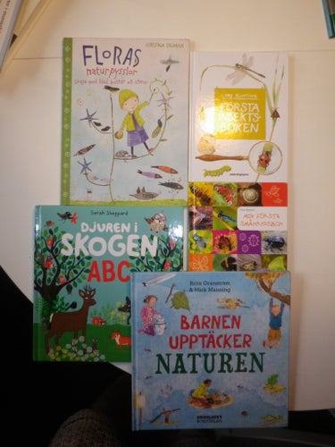 Naturböcker för barn X 5 Titlar se bild. Alla 5 böcker är nya.